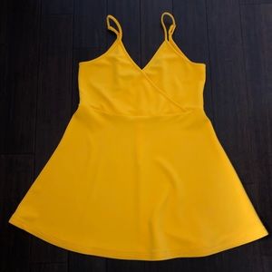 SHEIN Plus Surplice Wrap Cami Dress